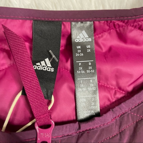 New Adidas Z.N.E. Padded Jacket Women's XXL GH4530 - Picture 3 of 10